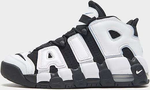 Nike Air More Uptempo Kinderschoenen Black/Multi Colour/Cobalt Bliss/White