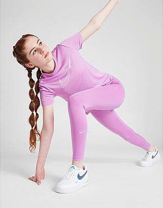 Nike Girls' Fitness Dri FIT One Tights Junior Purple