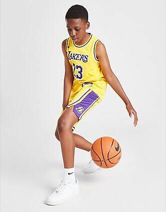 Nike NBA LA Lakers Shorts Junior Yellow Kind