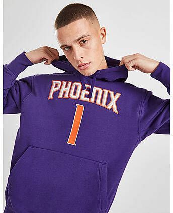Nike NBA Phoenix Suns Booker #1 Essential Hoodie Purple Heren