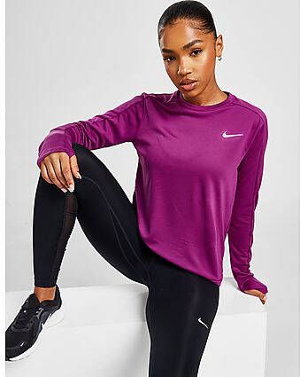 Nike Pacer Hardlooptop met ronde hals voor dames Purple Dames