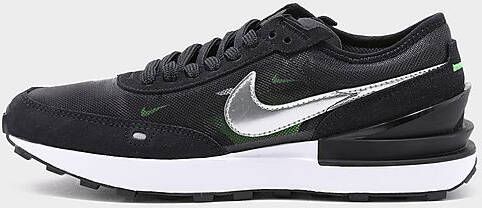 Nike Waffle One Junior Dark Smoke Grey/Black/Green Strike/Chrome Kind