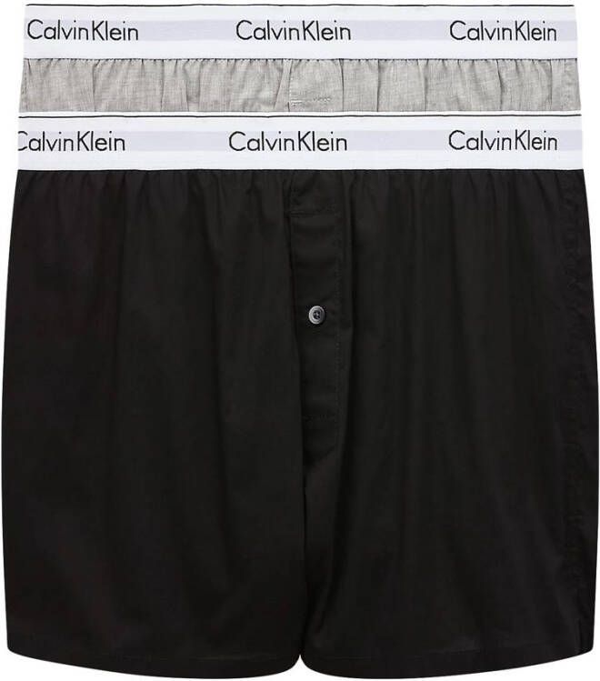 Calvin Klein 2p Boxer Slim Modern Cotton