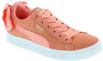 Puma Suede Bow voorschools Schoenen Pink Suède