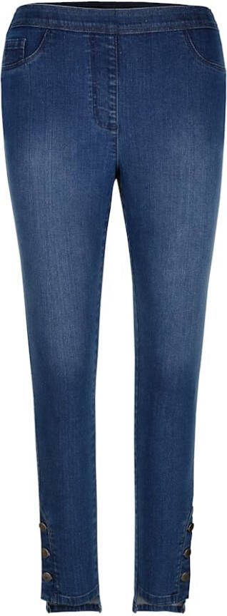 MIAMODA Jegging met extra brede elastische band Dark blue