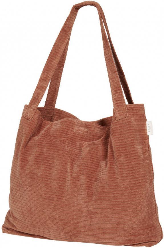 Koeka Vik corduroy mom bag hazel