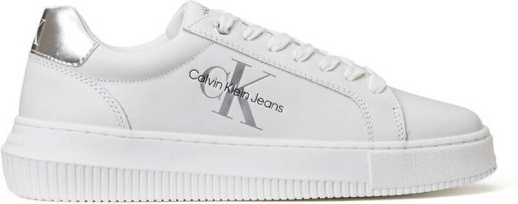 Calvin Klein White Women & Sportschoenen , Wit, Dames