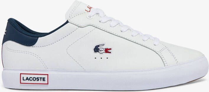 Lacoste Powercourt Tricolor trainers , Wit, Heren