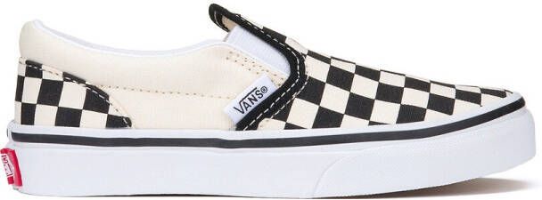 Vans Classic Slip-On Checkerboard VN000EYEBWW1 Zwart / Wit-40.5 maat 40.5