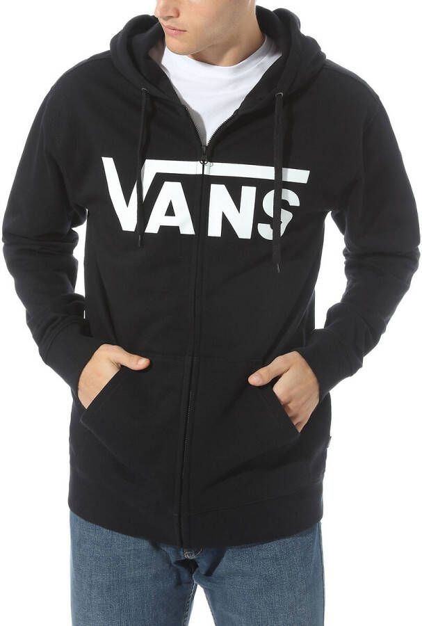 Vans Zip Through Core Hoodie Heren Black Heren