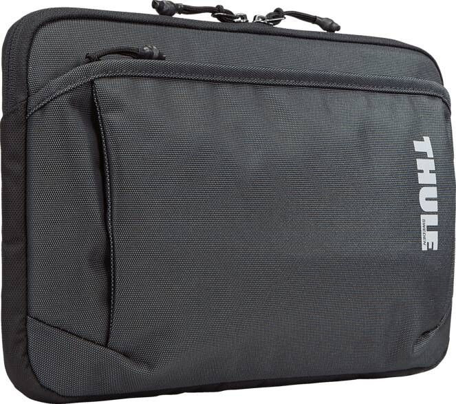 Zwarte Subterra MacBook Sleeve 12 inch