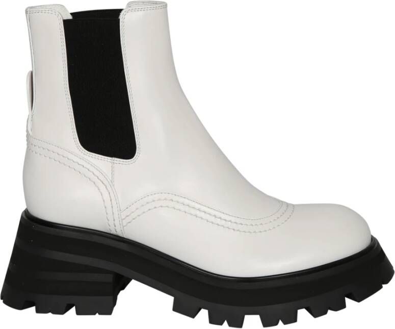 alexander mcqueen Chelseaboots Wit Dames