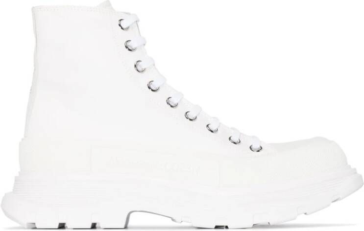 alexander mcqueen platschoenen wit , Wit, Dames