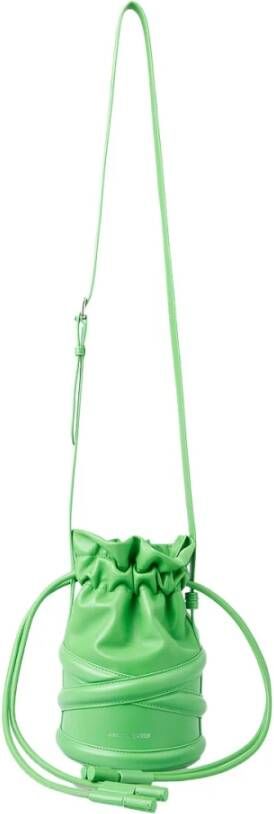 alexander mcqueen Zachte curve schoudertas , Groen, Dames