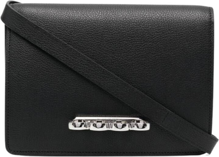 alexander mcqueen Kruis lichaamstassen , Zwart, Dames