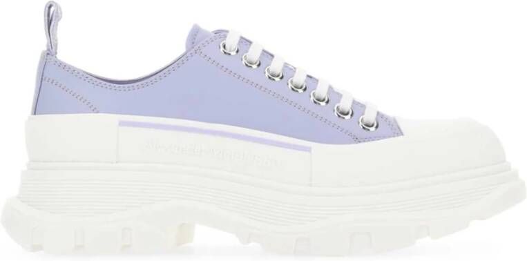 alexander mcqueen Lace Up Shoes , Paars, Dames