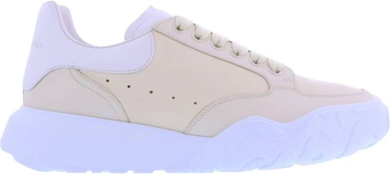 alexander mcqueen Snake Leath.s.rubb. N.co.e./n , Wit, Heren