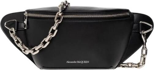 alexander mcqueen Bag with logo , Zwart, Heren