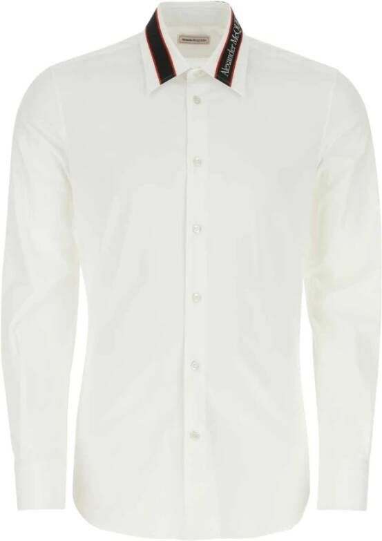 alexander mcqueen Zakelijke Overhemden Wit Heren