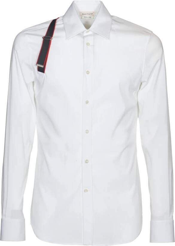 alexander mcqueen Zakelijke Overhemden Wit Heren