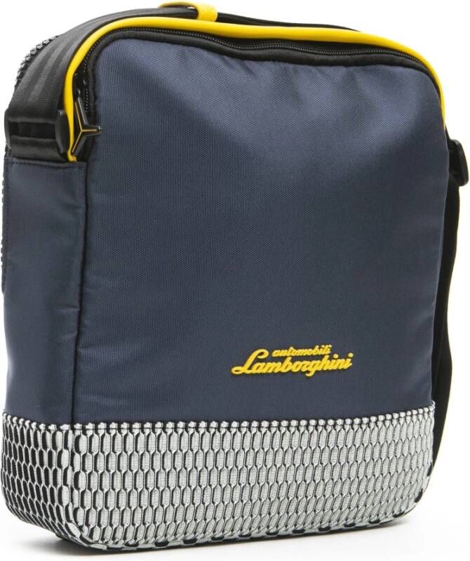 Automobili Lamborghini Schoudertassen Blauw Heren