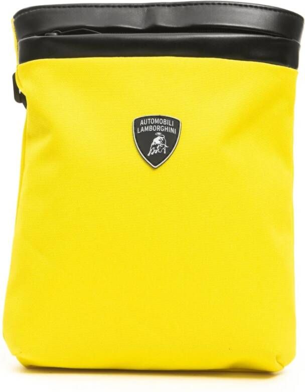 Automobili Lamborghini Schoudertassen Geel Heren