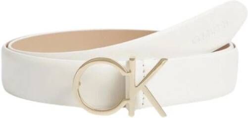 Calvin Klein Women White Belt , Wit, Dames