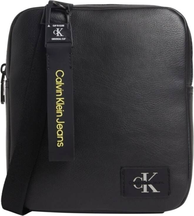 Calvin Klein Kruis lichaamstassen , Zwart, Heren