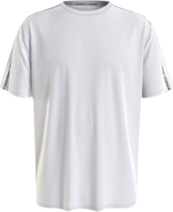 Calvin Klein T shirts Relaxed Crew Tee Tape Wit