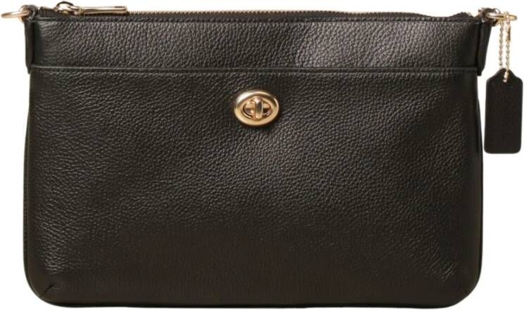 Coach Polly crossbodytas van leer