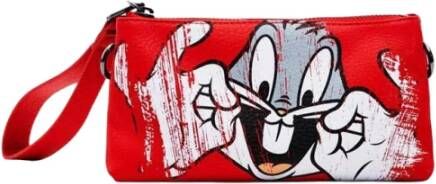 Desigual Schoudertassen Rood Dames