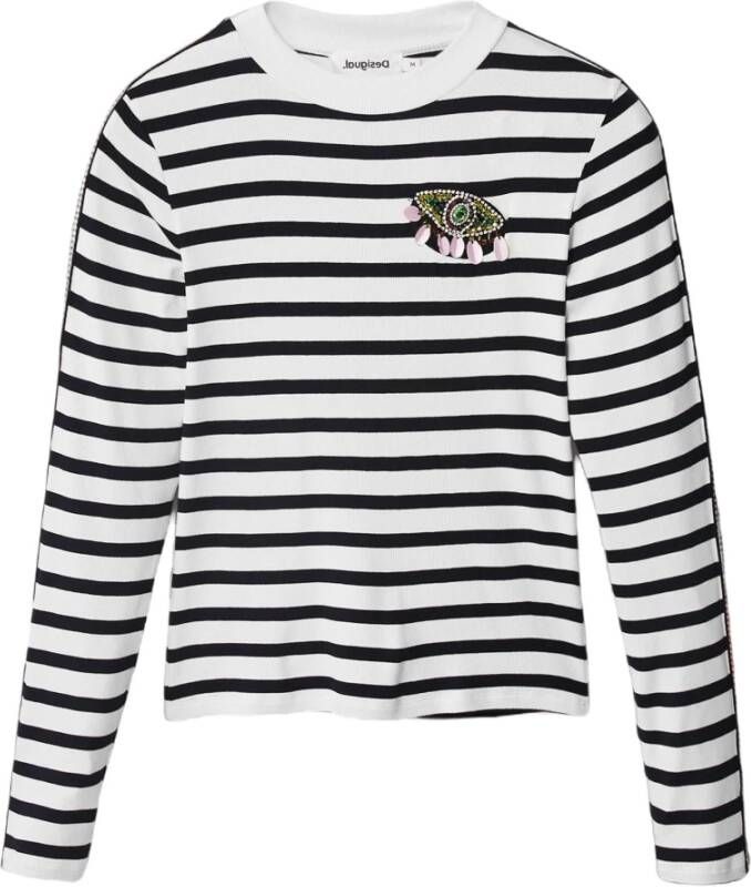 Desigual Ts lima 22wwtka11 , Wit, Dames