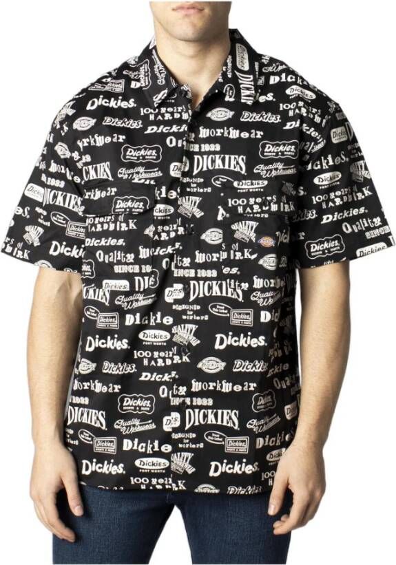 Dickies Korte mouwen Overhemden Zwart Heren
