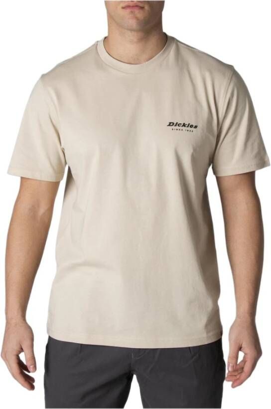 Dickies T shirts print Beige Heren