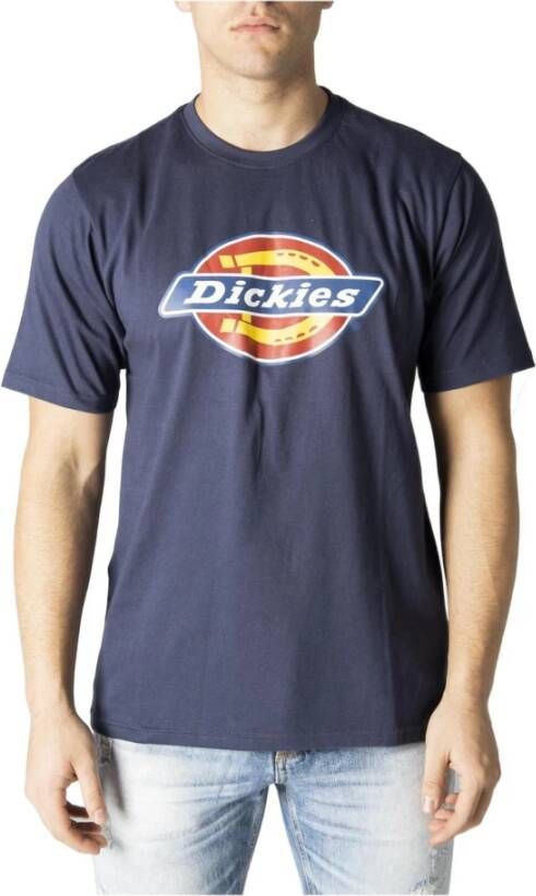 Dickies T shirts print Blauw Heren