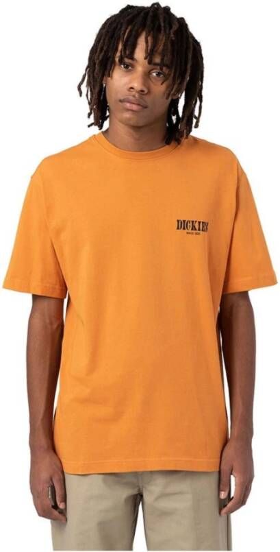 Dickies Shirts Oranje Heren