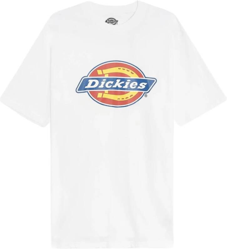Dickies Icon Logo Tee Dk0A4Xc9Whx1 , Wit, Heren