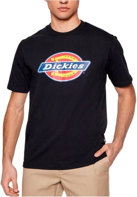 Dickies Icon Logo Tee Dk0A4Xc9Blk1 , Zwart, Heren