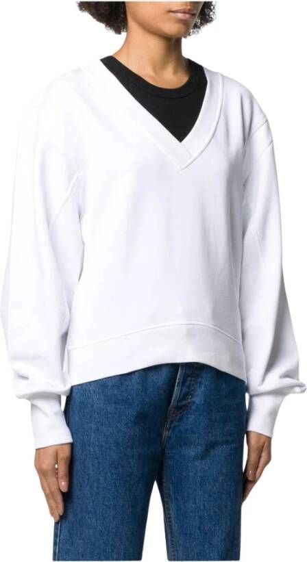 Diesel Hoodies & Sweatvesten Wit Dames