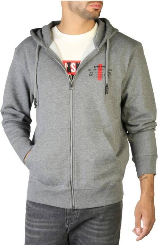 Diesel Hoodies & sweatvesten Grijs Heren