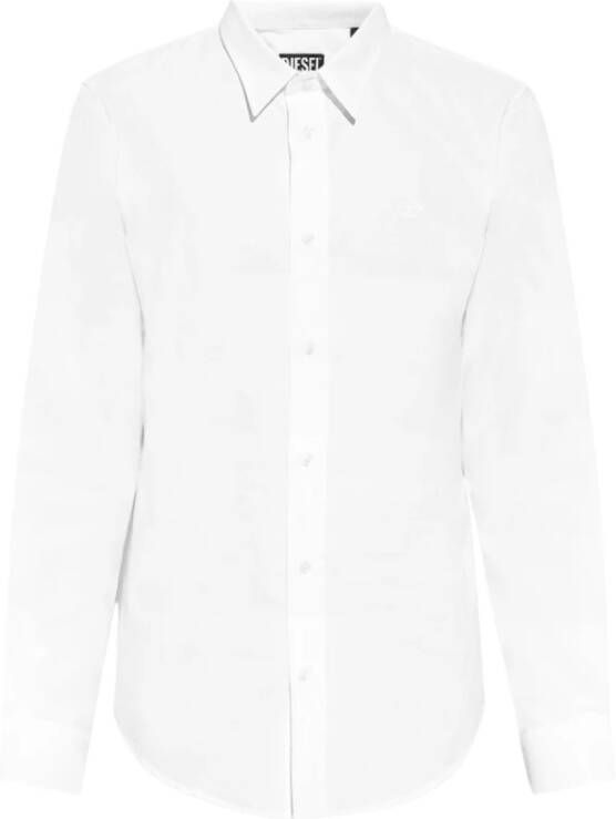 Diesel Ben regular fit overhemd met logoborduring