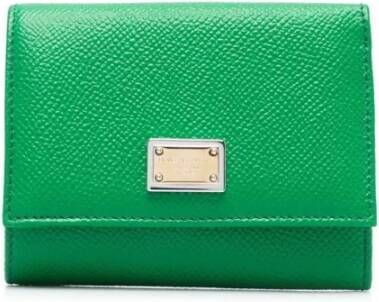 Dolce & Gabbana Wallets Cardholders , Groen, Dames