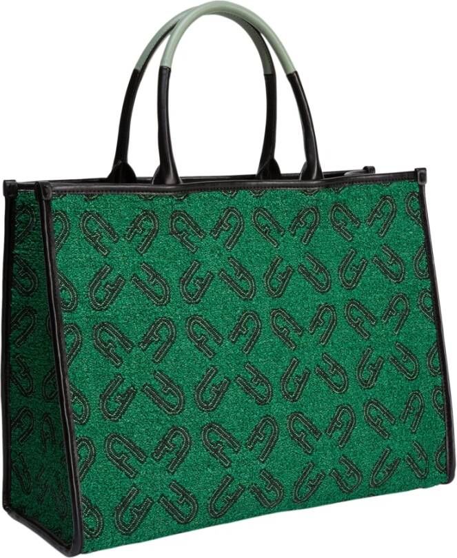 Furla Opportunity Tote L , Groen, Dames