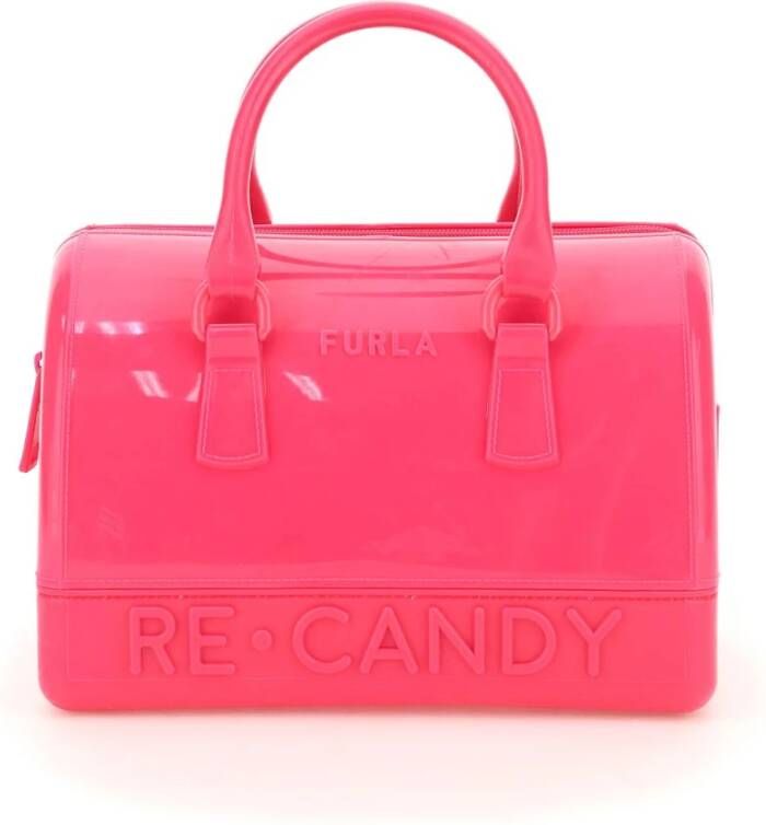 Furla Candy Boston Bag S , Roze, Dames