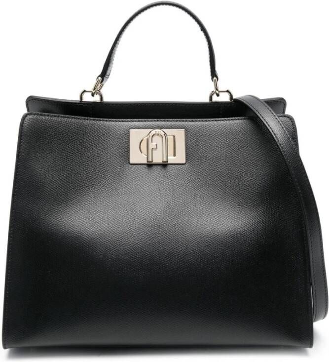 Furla 1927 TOP Handgang Maar M , Zwart, Dames
