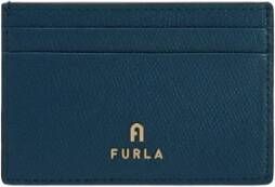 Furla Camelia Card Case S , Blauw, Dames