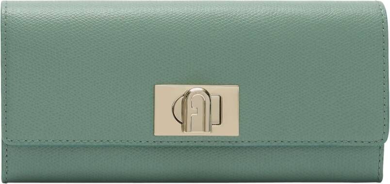Furla 1927 Continental Wallet Xl , Groen, Dames