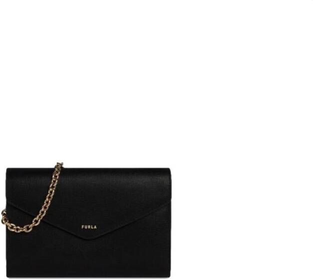 Furla Babylon L Chain Wallet nero Dames portemonnee