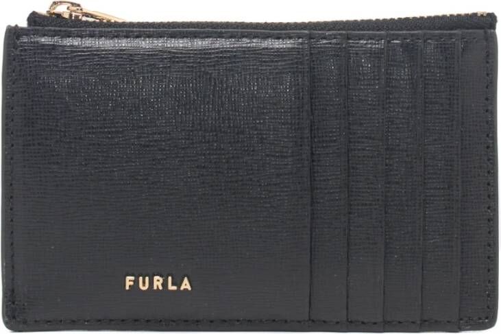 Furla Ritsportemonnees Babylon M Card Case Zwart