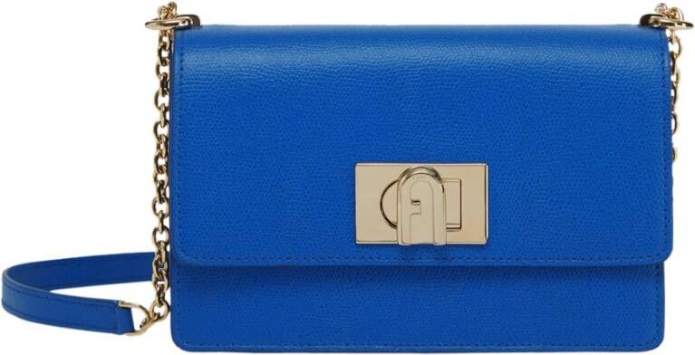 Furla Kruis lichaamstassen , Blauw, Dames